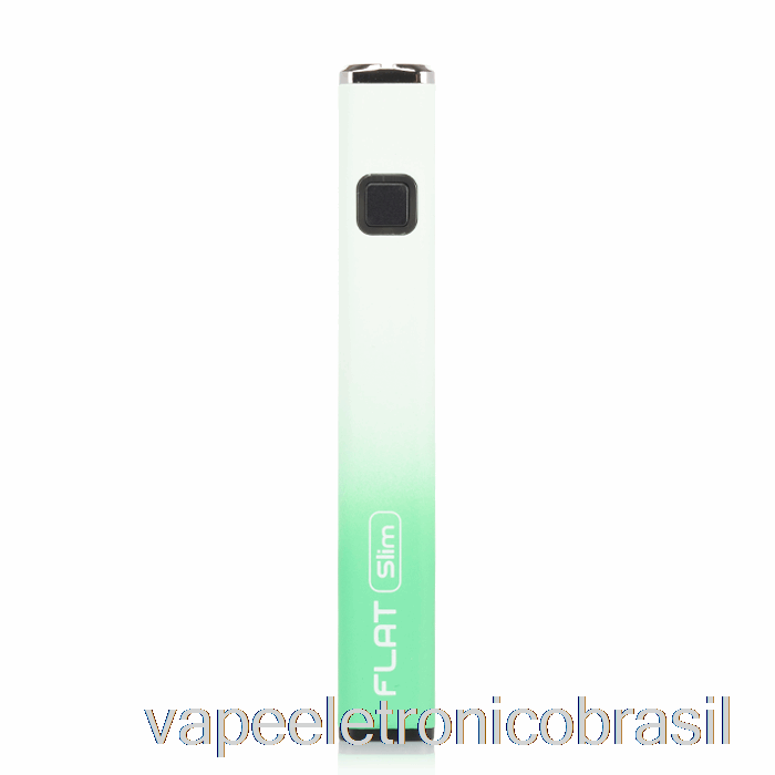 Vape Vaporesso Yocan Flat Slim 350mah Bateria Verde Branco